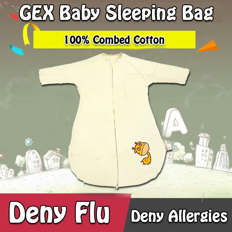 Baby Sleeping Sacks Baby Sleeping Bags Infant Grobag Sleeper Sleepwear Gown Quilt 4.5 6.5Y