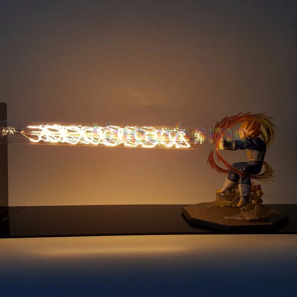 Dragon Ball Z Vegeta светодиодный светильник Cannon Dragon Ball Супер Saiyan Led Настольная лампа Luces Navidad