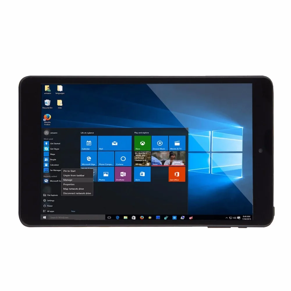 Original 8 inch PiPo Work W2S Tablets PC Intel Z8300 Quad Core Windows 10 Single OS RAM 2GB ROM 