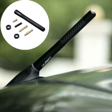 Car Antenna WRC style Carbon Fiber Auto Accessories For Ford Focus 2 3 4 Fiesta Ecosport Kuge Peugeot 206 207 307 308 2008 3008