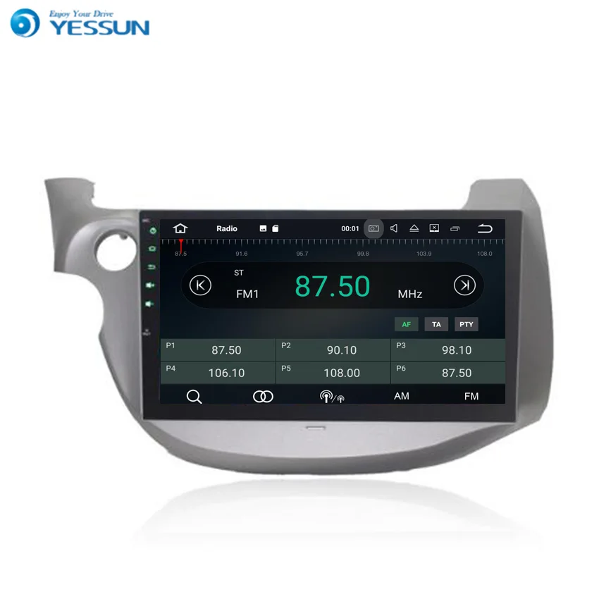 Best Yessun For Honda Fit/Jazz 2006-2012 Android 6.0 Multimedia Player System Car Radio Stereo GPS Navigation Audio Video 1