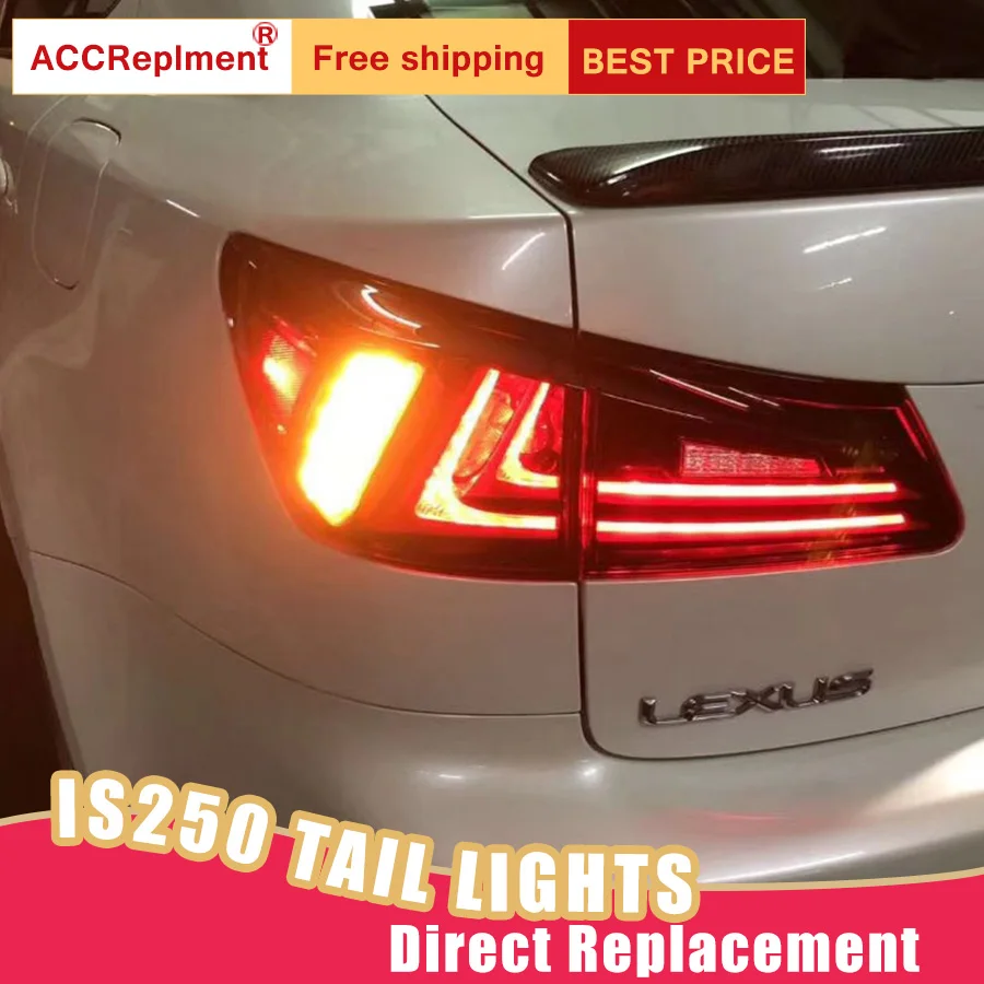 Новый светодиодный фонарь светильник s в сборе для Lexus IS250 2006 2012 задний стоп сигнал