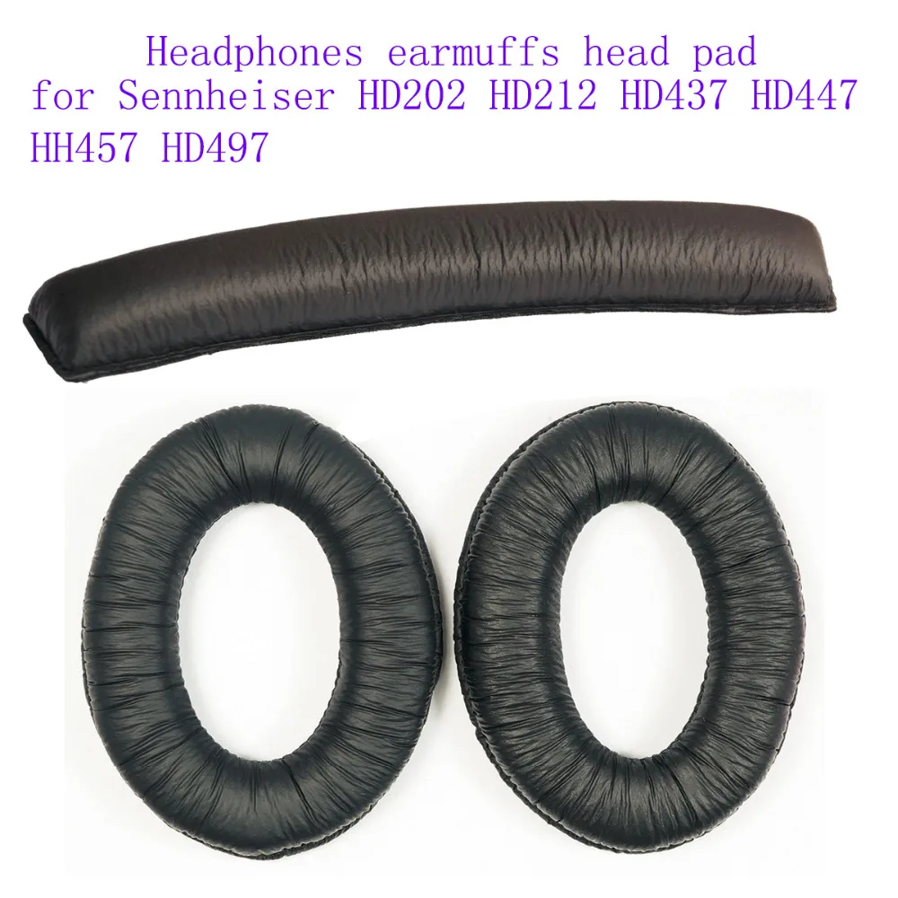 

Maintenance earmuffes replacement cover Cushions for SENNHEISER HD202 HD212 HD212-Pro HD497 EH150 EH250 HD62-TV Headphones