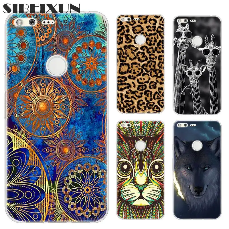 

For Google Pixel XL Case Cute Caroon Painted Soft Silicone TPU Back Cases For Google Pixel XL Phone Cover Funda Capa