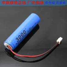  In 3000mAh 3.7V 18650 lithium battery protection board with LED flashlight lamp mobile speakers Rechargeable Li-ion Cell 