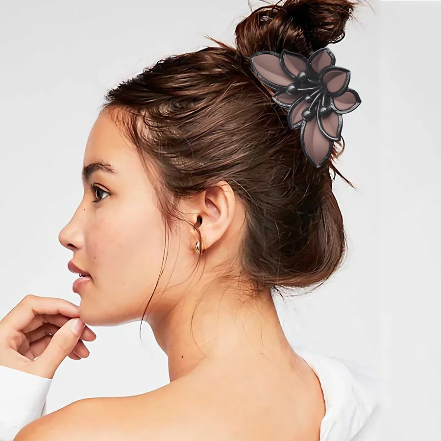 

Hair Crab for Women Headwear Girls Korean Style Hair Claw Clip Woman Fashion Big Barrettes Crabs Hair Accessories 2019 VERVAE