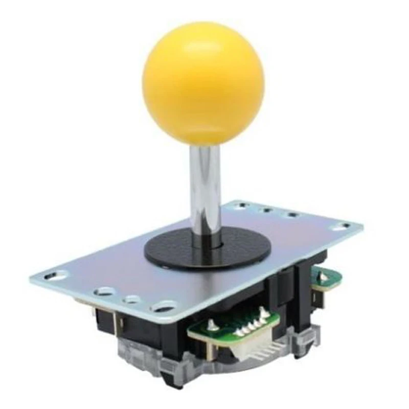 Абсолютно JLF-TP-8YT Sanwa Джойстик для аркадной игры Jamma 12 цветов - Цвет: Yellow