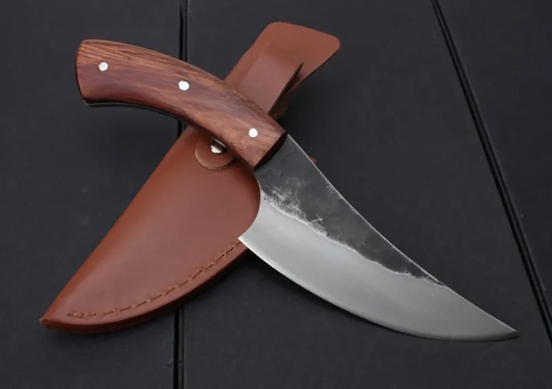 XITUO, нож с фиксированным лезвием, нож для охоты, выживания, кемпинга, универсальный Кливер, мясник, нож для убоя, острый прямой нож