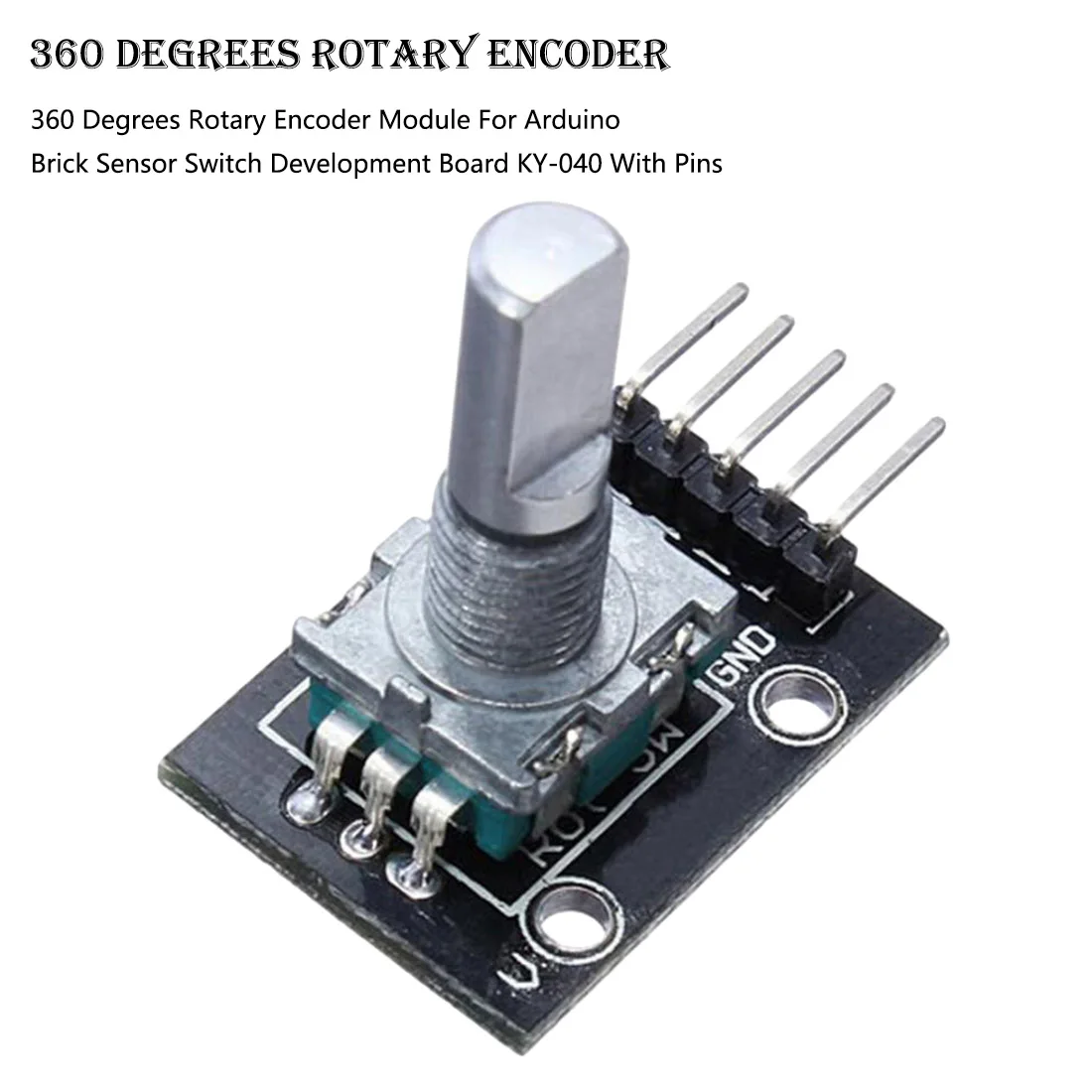 1 шт. поворотный кодер Модуль Кирпич сенсор развития для Arduino