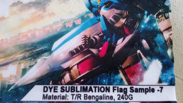 Thick Material T R Bengaline Custom Banner Flag Custom Tablecloth