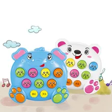 Горячая нот музыкальная игра хит игрушка атака тык электронный молоток ударные пластиковые игрушки Рождественский подарок