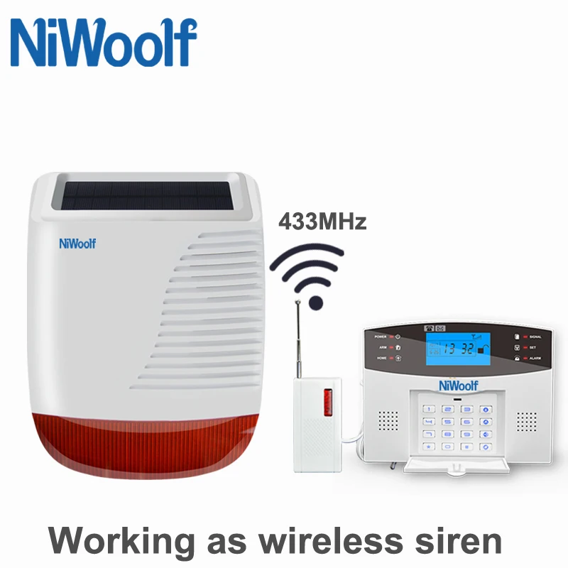 W2B wireless strobe siren 