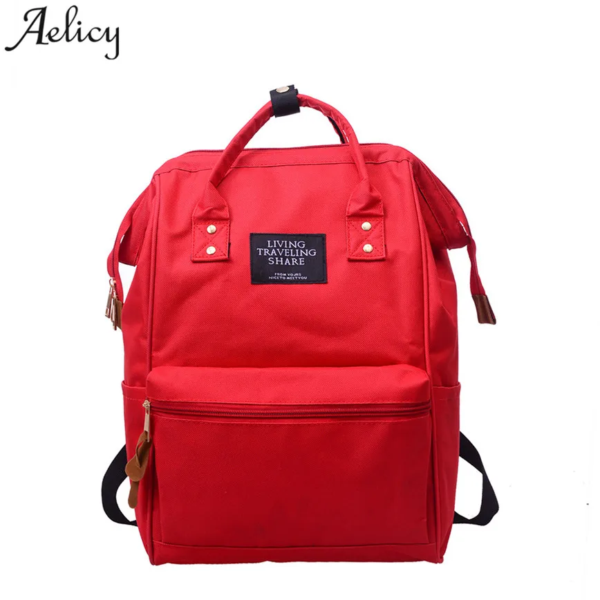 

Aelicy Large Capacity Backpack Unisex Fashion Famous Designer Hand Bag Zipper Shoulder Bag High Quality Travel Bags Female S23