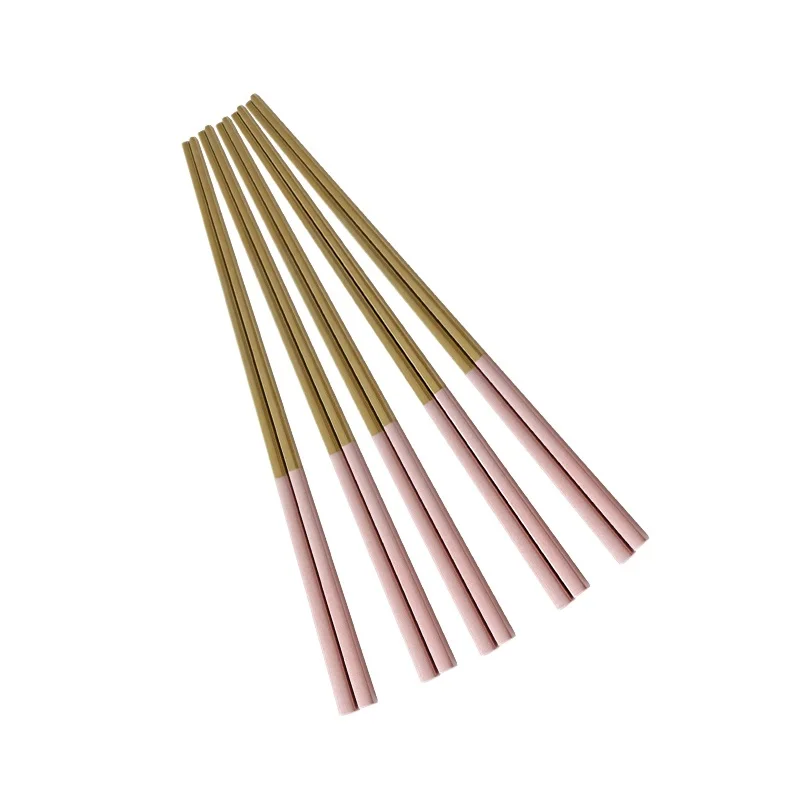 PINK CHOPSTICKS SET  (1)
