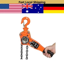 Оранжевый цвет 3Т/3000 кг цепной подъемник храповый подъемный храповый рычажный шкив подъемный 3 м шкив подъемник весовой инструмент