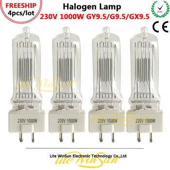 

Litewinsune 4X FTL 230V 1000W Bulb G9.5 GX9.5 CP70 Quartz Bulb Halogen Lamp for Film Sudio Light Fixture Fresenel Light Lamp