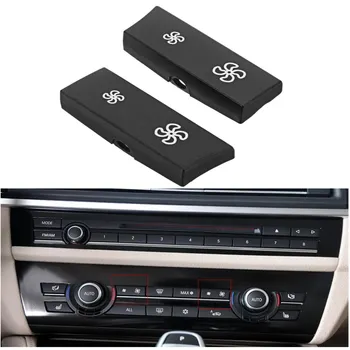 

Car Heater Climate Control Switch Fan Button Cap Cover Protective Cap Auto Replacement for BMW F10 F11