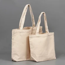 Blank Pattern Canvas Shopping Bags Eco Reusable Foldable Shoulder Bag Handbag Tote Cotton Tote Bag Wholesale Custom