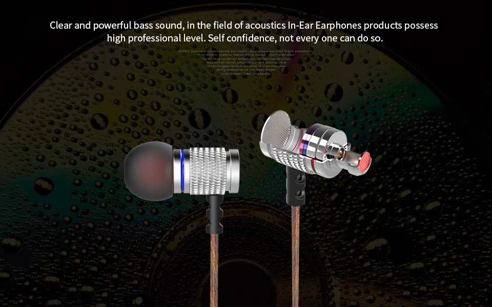 KZ ED1 металлические наушники с микрофоном для телефона, стерео, Hi-Fi, профессиональная гарнитура, басы в ухо, телефоны, наушники, HD монитор, наушник