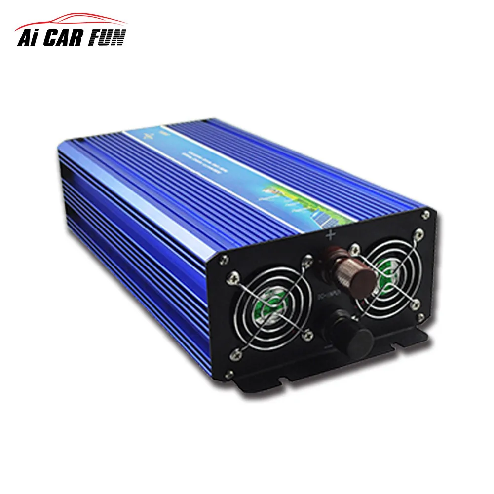 

2000W Car Inverter DC 12V to AC 220V Pure Sine Wave Inverter Charger Adapter for Mobile phone MP5 Player Car Converter 2000W