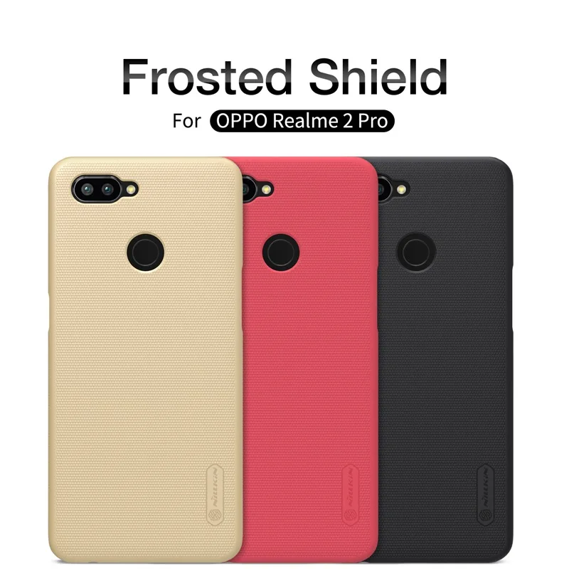 Чехол Realme 2 pro Жесткий 6 3 &quot чехол NILLKIN для funda coque capa матовый мобильного телефона |