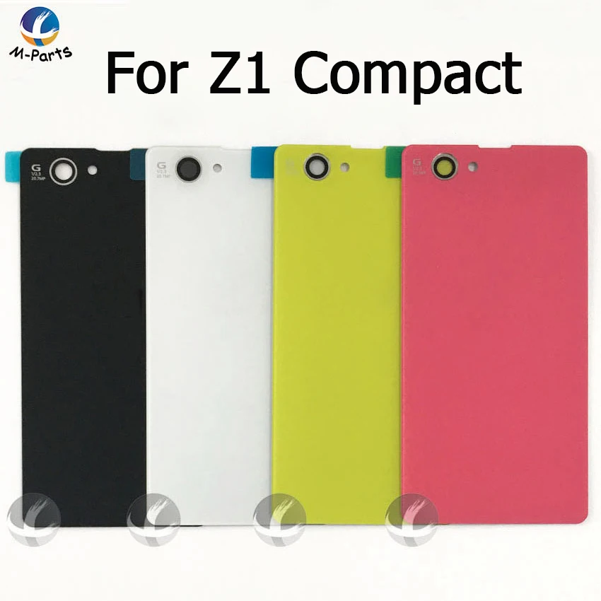 Задняя стеклянная крышка для Sony Xperia Z1 Compact Z1compact Mini D5503 M51W | Мобильные телефоны и