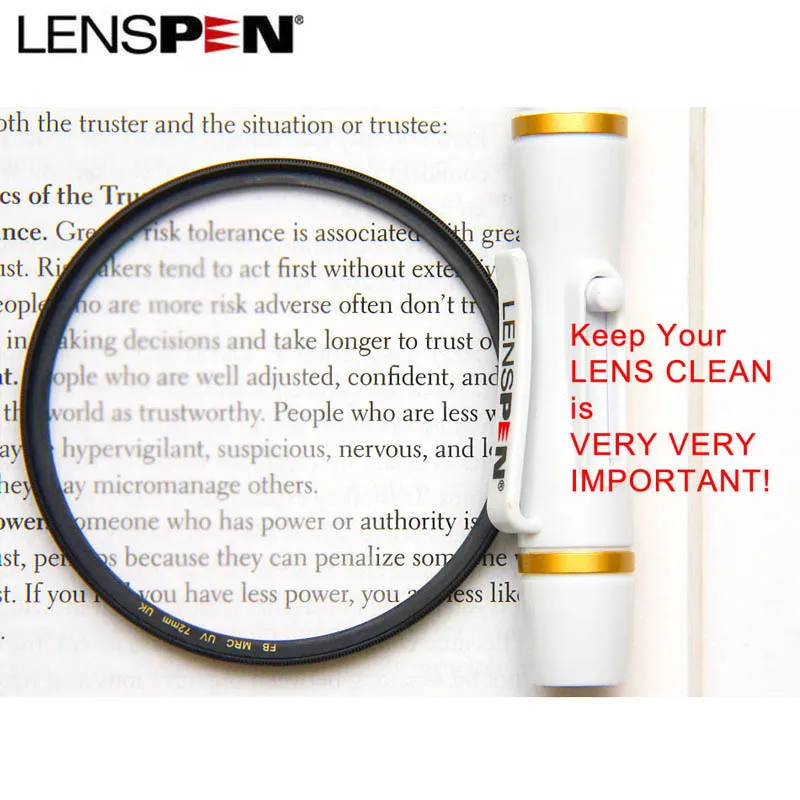 Оригинальная ручка для очистки объектива камеры Lenspen NLP-1 Невидимый угольный фильтр для Canon 550d 650d 5d2 для Nikon sony
