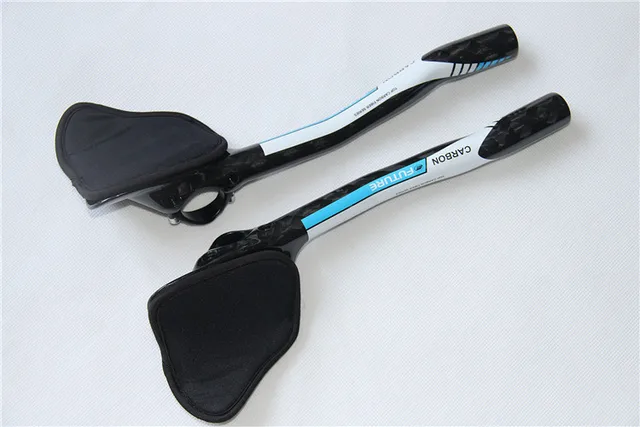 Carbon Fiber Road Bike Handlebar Mountain Bike Handlebar TT Rest Dead Fly Bicycle Handlebar Bicycle Handlebar TT