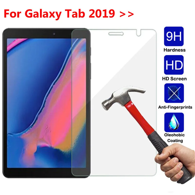 3D стекло для samsung Galaxy Tab 8,0 P205 Закаленное стекло протектор экрана планшета для Galaxy A10.1 T510 Advanced 2 T583 пленки