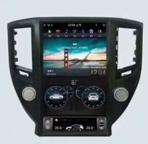 

13.6'' Vertical tesla style Android 6.0 Car DVD player GPS Navigation For Toyota CROWN radio audio auto stereo