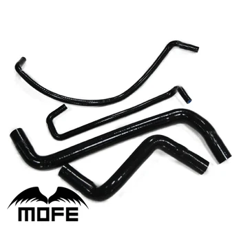 

Mofe 4pcs 3ply Silicone Coolant Radiator Hose Kit For GOLF 1.6 MK2 & Jetta 1984 - 2012 Black