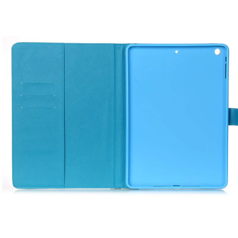 White Cat Case for Ipad Air 1 PU Leather Cute Eyes Magnet Smart Flip Stand Wallet Tablet Cover With Card Slots & OPP Bag 1 PCS   (11)