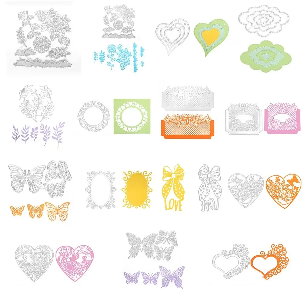 

Cards Making Metal Cutting Dies Christmas Frame For DIY Stamp Scrapbooking Photo Album Embossing Paper Decorative Crafts Die Cut