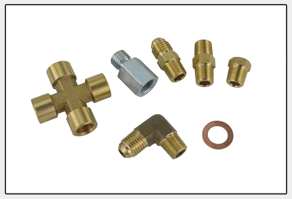 WLR-36 ''1/8 NPT 4AN T3 T4 T3/T4 T04E T70 T66 T67 Gt35 Gt45 турбо линия подачи масла линия возврата масла линия слива масла комплект WLR-TOL33