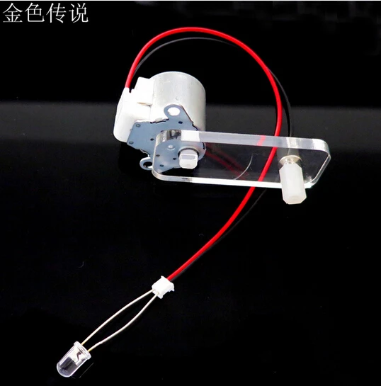 DIY Hand Dynamo Micro Teaching Power Experimental Interesting Science DIY Small Manufacture Technology DIY kit F17908