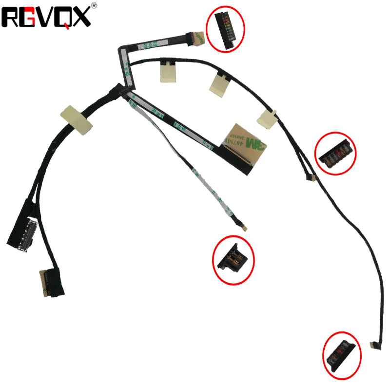 New LCD LED Video Flex Cabl For HP Pavilion 11-N 11-N029TU X360 11-N010DX RT3290-C P/N ZPT10 DC020021N00 Notebook LVDS CABLE | Компьютеры