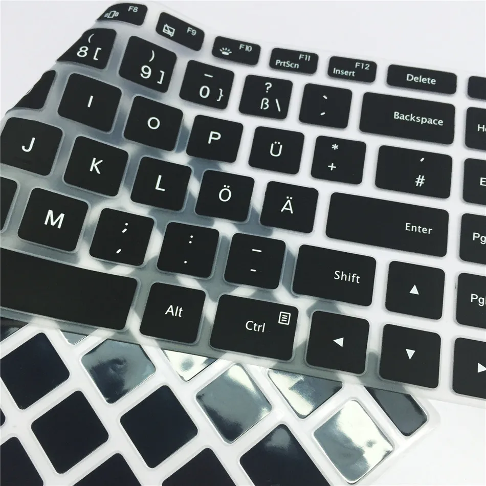Кремниевая русская/испанская/Французская клавиатура с раскладкой AZERTY чехол для
