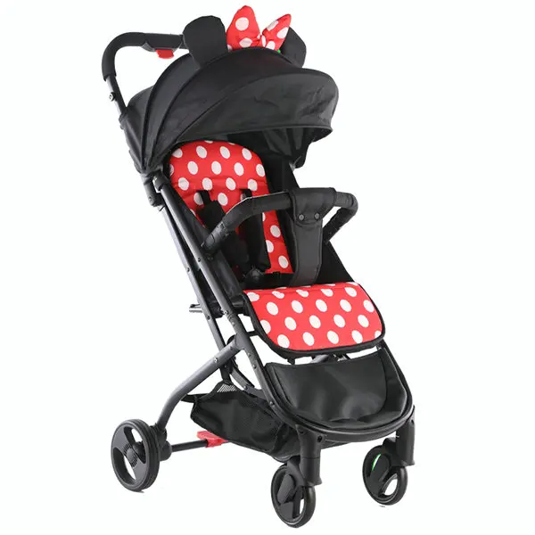 A9 MN Baby stroller can sit and lay super light portable simple folding child baby pocket umbrella cart child stroller - Color: A9 MN