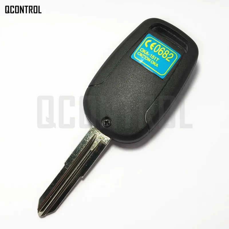 QCONTROL 2 кнопки дистанционного ключа автомобиля для CHEVROLET/OPEL/Captiva/Antara 2006 2007 2008 2009 2010