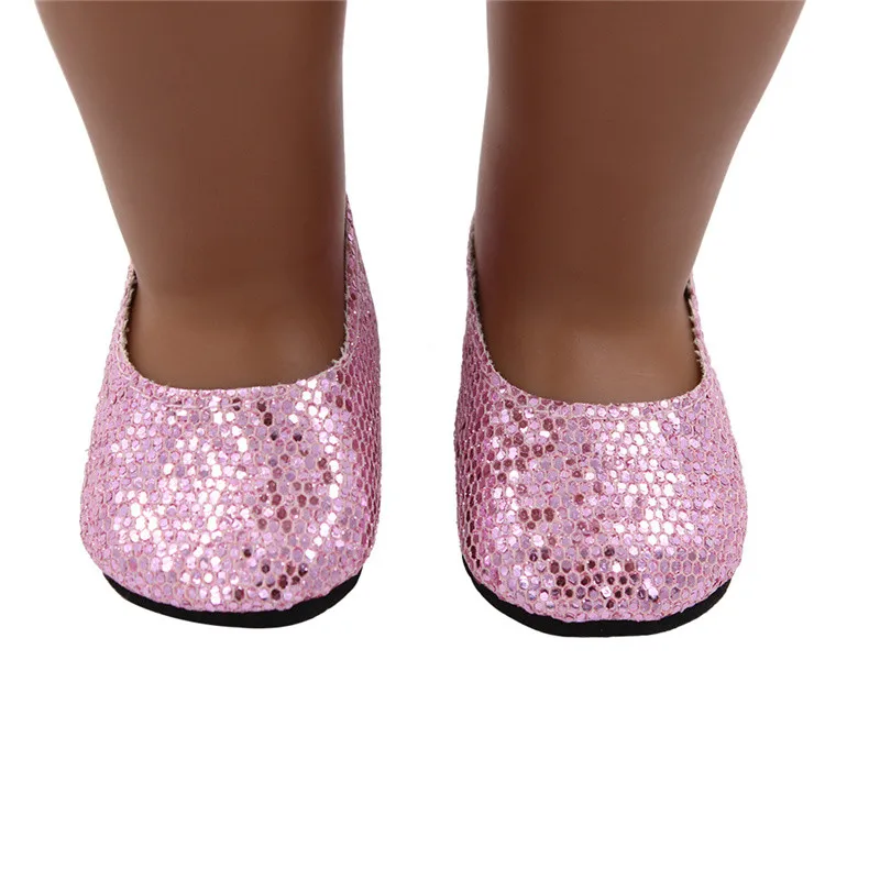 7 см блестящая обувь для кукол крутая модная мини обувь для куклы для DIY кукла ручной работы аксессуары для куклы кроссовки - Цвет: I