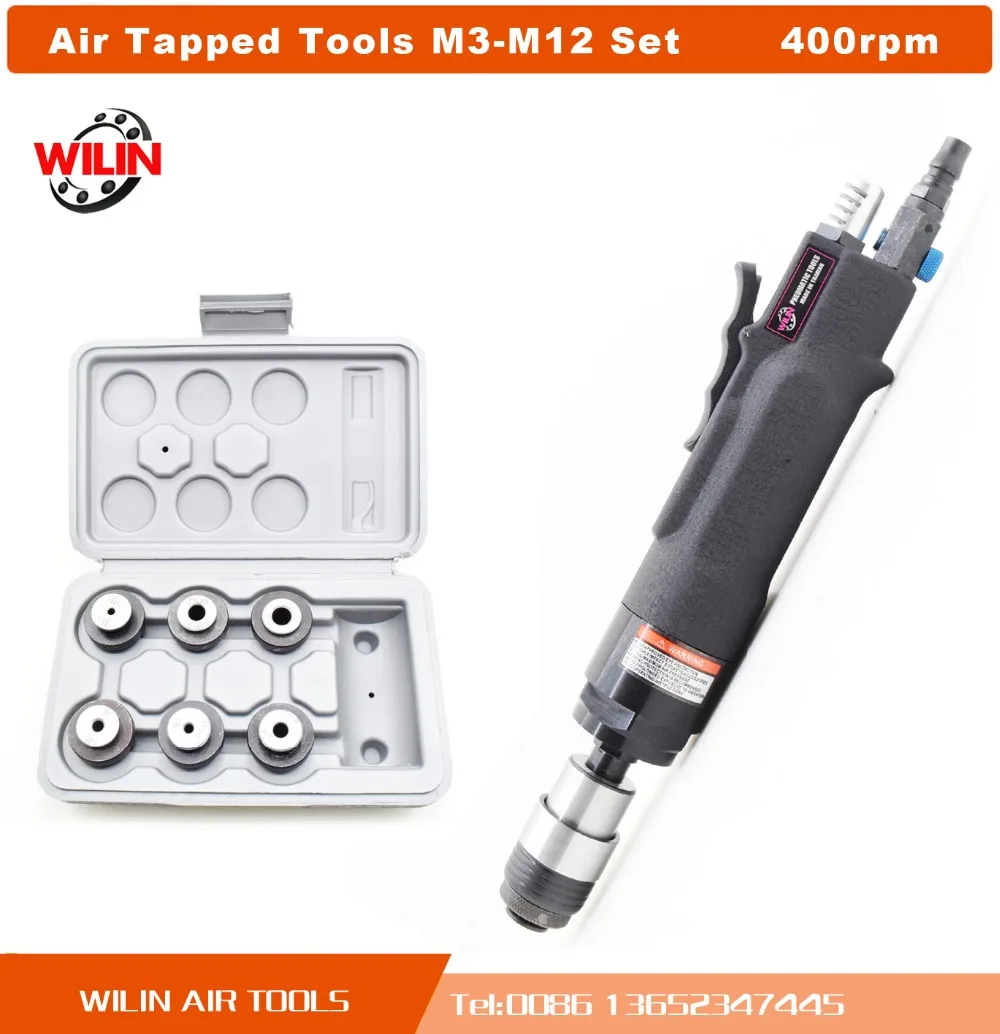 

Pneumatic Air Tools Tapped Tools Screw Taps M3 M4 M5 M6 M8 M10 M12 for Universal Flexible Arm Air Motor Quick Chuck Set Vertical