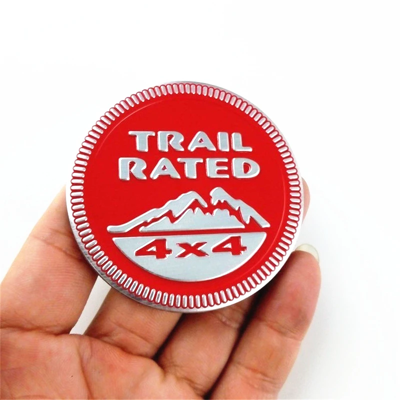 Trail Rail 4X4 3D эмблема стикер для Jeep Wrangler патриот Grand Cherokee багажник автомобиля