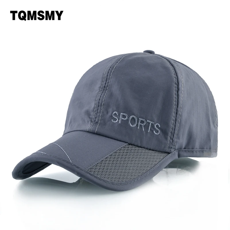 Однотонные летние snapback Шапки мужские летние туфли с дышащей сеткой шляпа Для женщин быстросохнущие бейсболка легкие тонкие ВС шляпы для