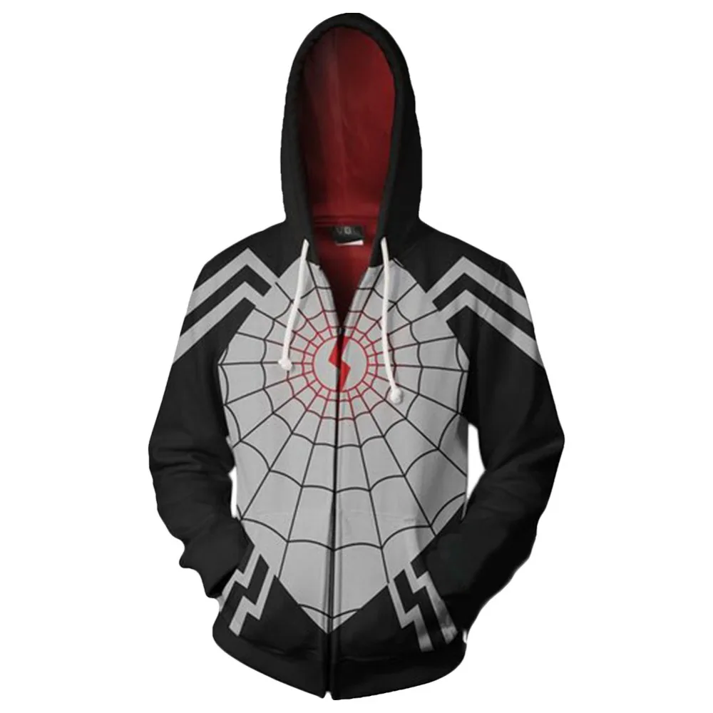 

The Avengers 3 Spiderman Homecoming Spider-Man Hoodie Adult Women Venom Hoodie