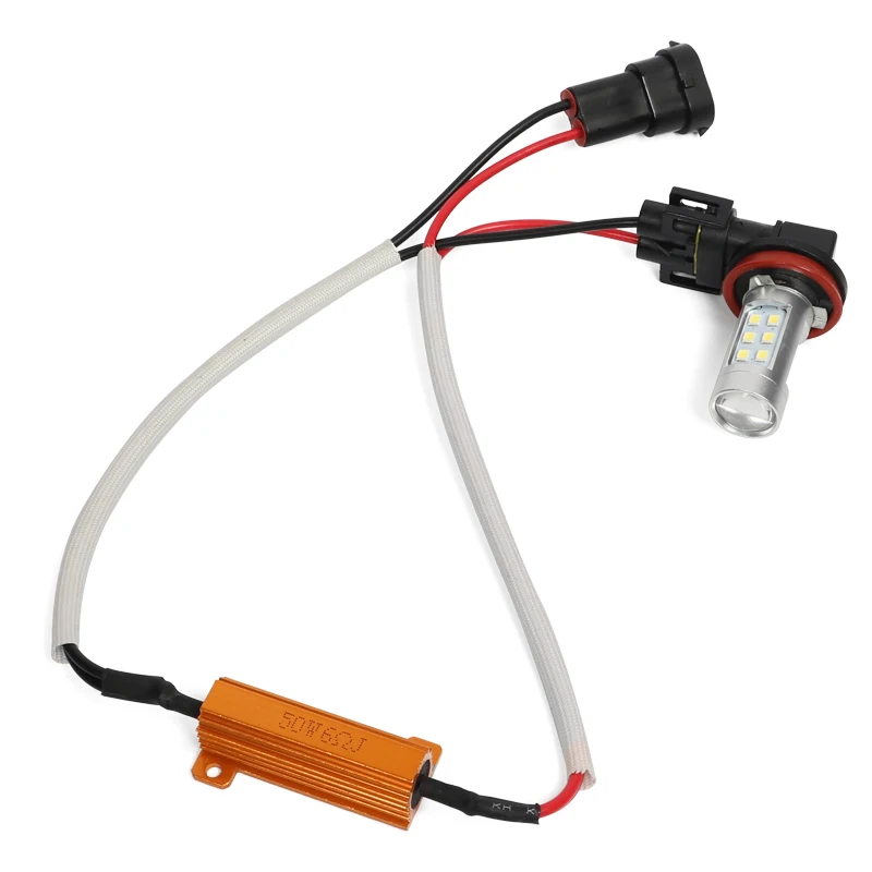 2x H8 H11 3528 SMD светодиодный-Туманная осветительная дорожная лампа+ Canbus декодеры ошибок для Audi A1 A4 A5 S5 A6 Q3 Q5 SQ5 TT