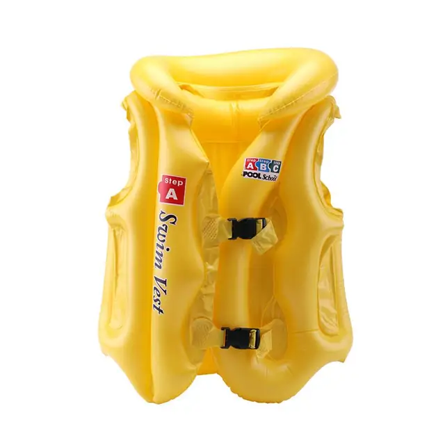 3 Size ColorLife Vest Inflatable Life Jacket Swim Child Lifejacket Waistcoat Kayak Children