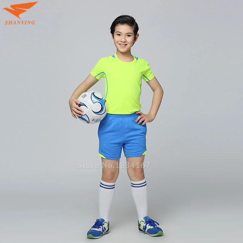 2017 Soccer Jerseys Set Youth Kids Football Uniforms Kits child Futbol