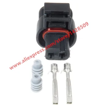 

5 Sets 2 Pin Auto Camshaft Solenoid Valve Plug Auto Waterproof Cable Connector For VW Audi 872-857-561