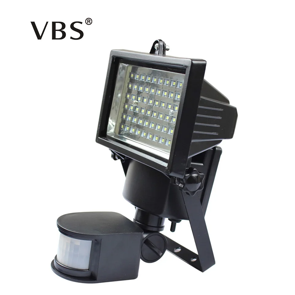 

Super Bright Natural White Outdoor Light 60 LED Waterproof Led Solar Powered Light PIR Motion Wall Lamp Floodlights Solar Lamp