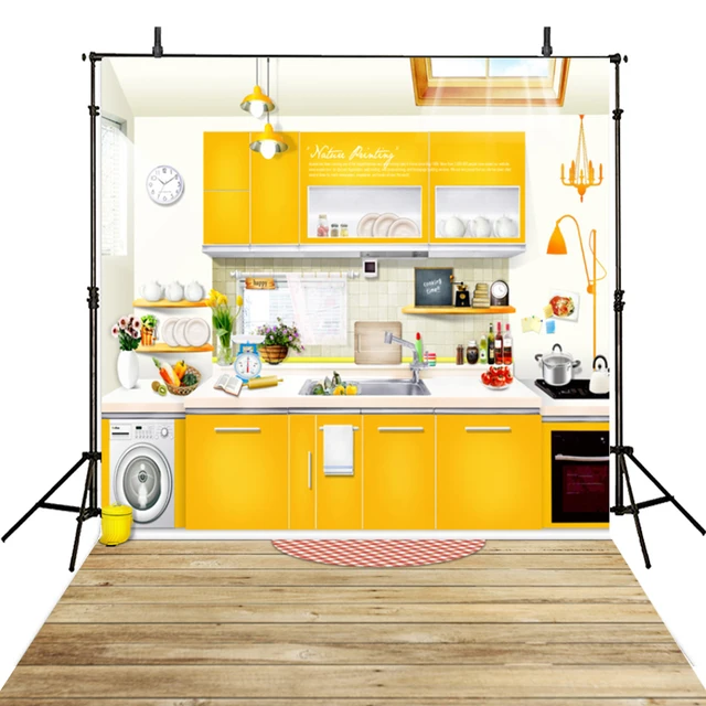 kitchen Photography Backdrops Restaurant Backdrop For Photography